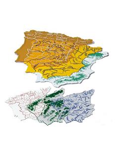 PLANTILLA MAPAS ESPAÑA PEQUEÑA REF. 250