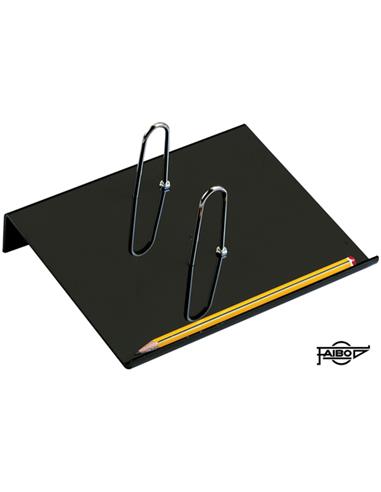 PORTACALENDARIO PLASTICO NEGRO 98-02