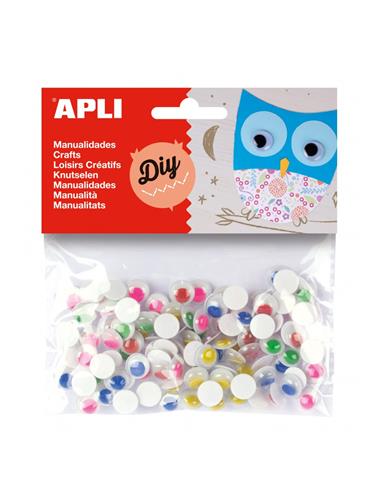 BOLSA OJOS MOVILES COLOR ADH. 13266 APLI