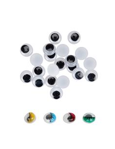 BOLSA 100 OJOS MOVILES ADH. 4MM 68009800