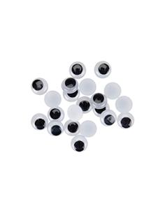 PACK 40 OJOS MOVILES ADH. NEGROS 68010200