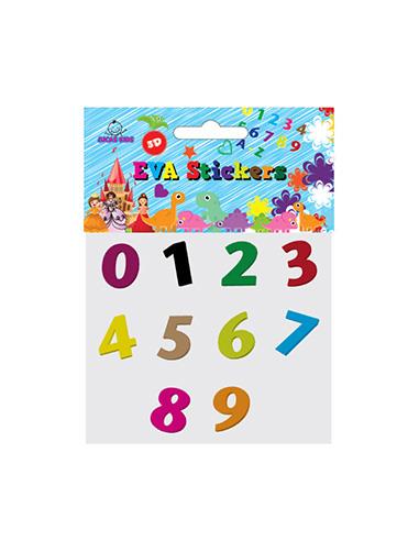 BOLSA EVA NUMEROS ADHESIVOS 5150351