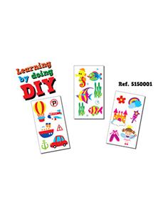 STICKERS 3D EVA ADA, TRANS. PEC. 5150001