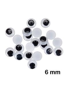 BOLSA 90 OJOS MOVILES ADH. 6MM 68009900