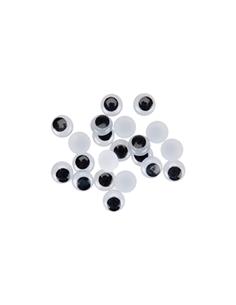 BOLSA 50 OJOS MOVILES ADH. 10MM 68010100