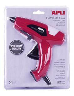 PISTOLA COLA 40 W. + 2 BARRAS APLI 13942