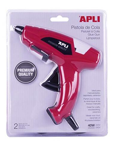 PISTOLA COLA 40 W. + 2 BARRAS APLI 13942