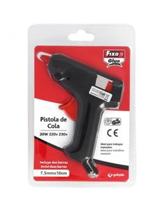 PISTOLA SILICONA 20W + 2 BARRAS 00058210