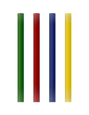 BARRAS SILICONA 12/U COLORES 00058699