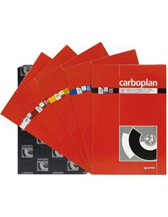 CAJA PAPEL CARBON CARBOPLAN ROJO