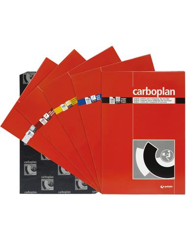 CAJA PAPEL CARBON CARBOPLAN ROJO