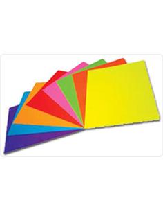 CARTULINA FLUORESCENTE 50x65 AMARILLA 2