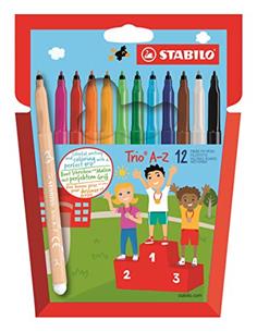 C/ROTULADOR STABILO TRIO 12/C  378/1-12