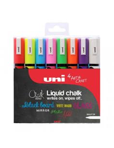 ROTULADOR UNI LIQUID TIZA PWE5M 2