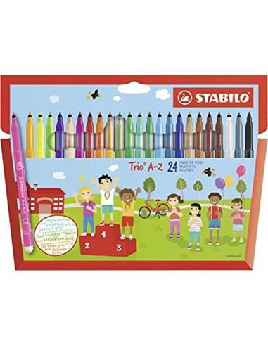 C/ROTULADOR STABILO TRIO 24/C  378/1-24