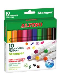 C/ROTULADOR ALPINO 10/C STAMPER