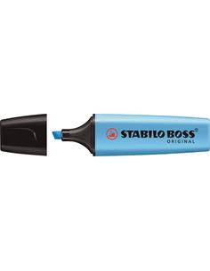 ROTULADOR FLUOR STABILO BOSS AZUL