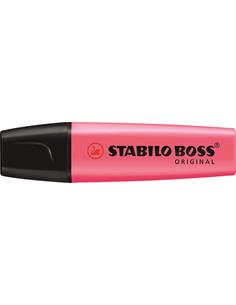 ROTULADOR FLUOR STABILO BOSS ROSA