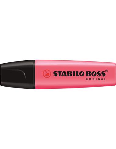 ROTULADOR FLUOR STABILO BOSS ROSA