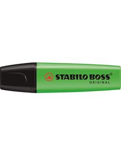 ROTULADOR FLUOR STABILO BOSS VERDE