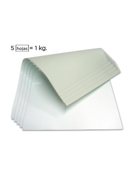 CARTONCILLO BLANCO 1 CARA 5HJ/KG COD.01858
