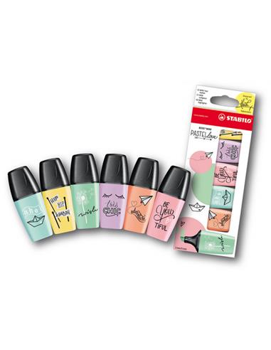EST. 6 ROT. STABILO BOSS MINI PASTEL 07/06-27