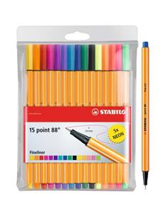 ESTUCHE 15 ROTULAD. STABILO 8815-03