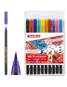 ROTULADORES EDDING PINCEL 10/COL. 1340