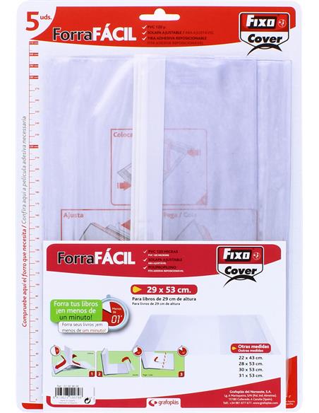 FORRALIBROS FIXO 290x530 01009200