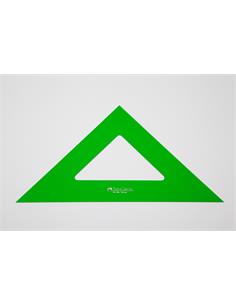 ESCUADRA TECNICA FABER 28CM.VERDE