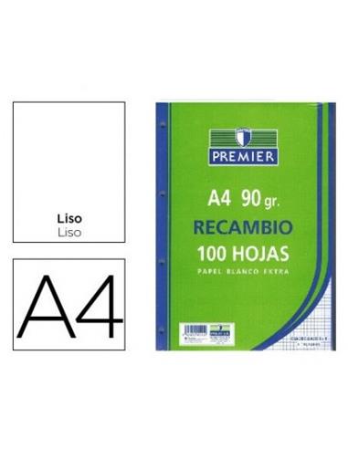 RECAMBIO 100H 90 GR. A4 TAURO LISO C510-A4-90