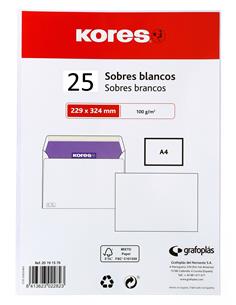 PAQUETE 25 SOBRES 229x324 GRAFOPLAS