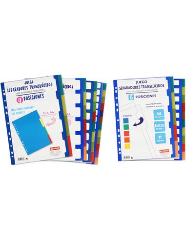 JUEGO SEPARAD. 6 POSIC. GRAF. 0,5 41260400