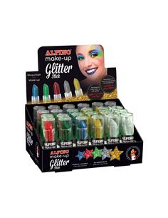 EXP. 24 BARRAS MAQUILLAJE GLITTER DL000074