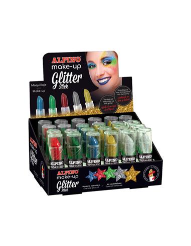 EXP. 24 BARRAS MAQUILLAJE GLITTER DL000074