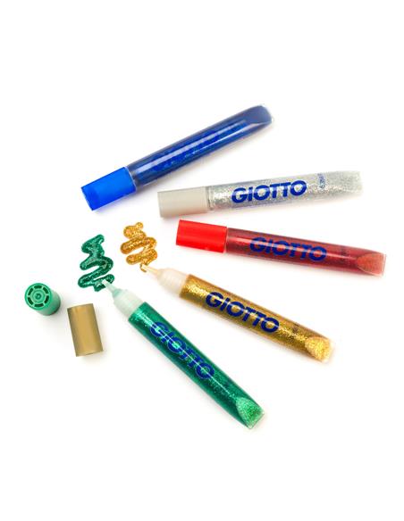 TUBO GLITTER GLUE GIOTTO 10,5 ML.