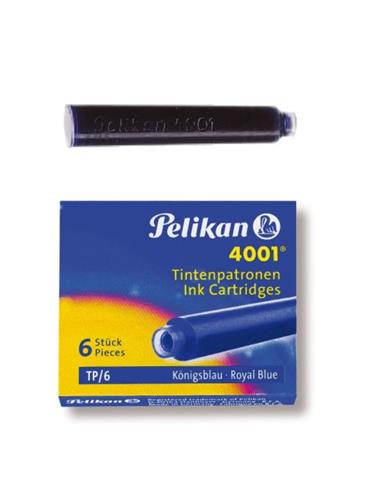 C/CARTUCHOS PLUMA PELIKAN AZUL