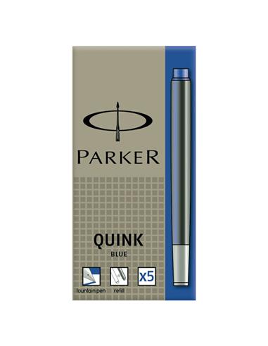 C/CARTUCHOS PLUMA PARKER AZUL