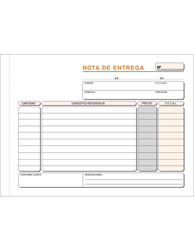 TALONARIO 4º N. ENTREGA DUPLICADO T-49