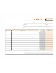 TALONARIO 4º ALBARANES TRIPLICADO T-121