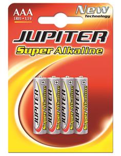 PILA JUPITER ALCALINA BL4 (AAA/LR03)