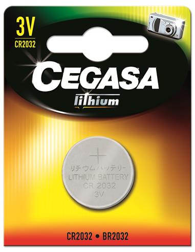 PILA LITIO BOTON CR2032 CEGASA