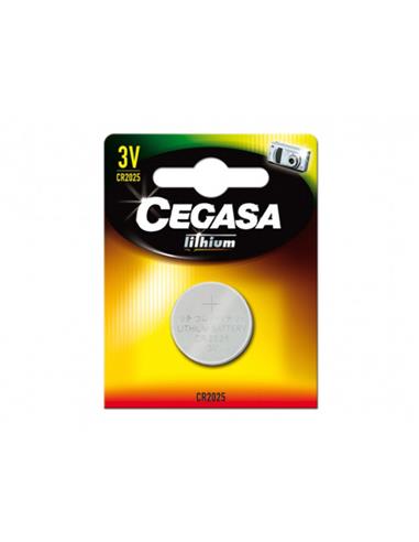 PILA LITIO BOTON CR2025 CEGASA