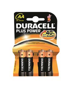 PILA DURACELL AA LR-6 BLISTER 4