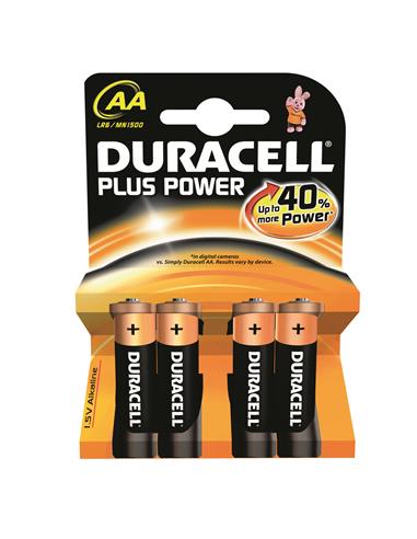PILA DURACELL AA LR-6 BLISTER 4