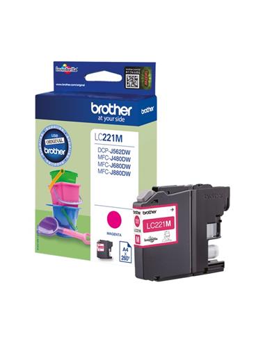 CARTUCHO BROTHER LC-221 MAGENTA