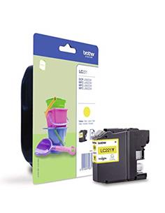 CARTUCHO BROTHER LC-221 AMARILLO