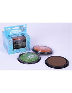 SET TINTAS VERD-NAR-MARRON 3/U 14872 2