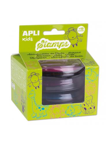 SET TINTAS ROSA-LILA-AZUL 3/U 14873