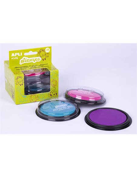SET TINTAS ROSA-LILA-AZUL 3/U 14873